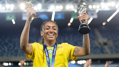 Kerolin vive grande fase e é premiada – Foto: Lívia Villas Boas/CBF