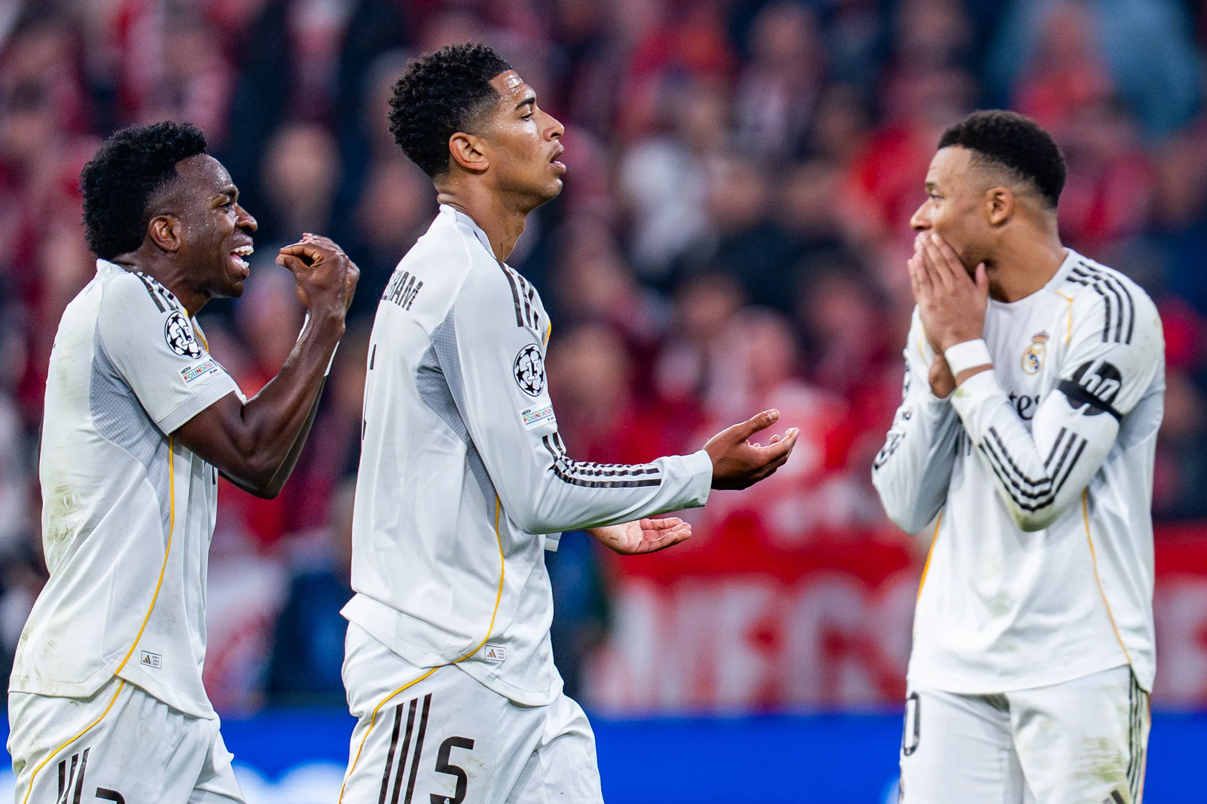 Segundo o Mundo Deportivo, o vestiário está incomodado com as atitudes de Vini Jr no Real Madrid. Foto: IMAGO /&nbsp;Kirchner-Media