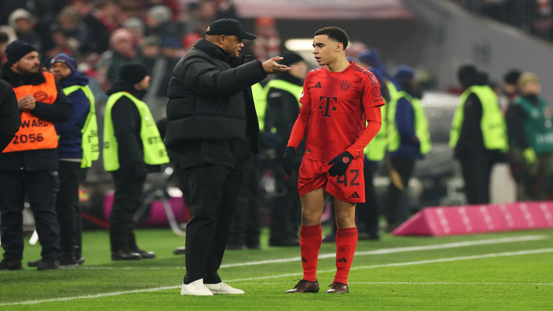 Kompany e Musiala – Adam Pretty/Getty Images