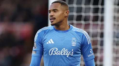 John em campo pelo Nottingham Forest. Foto: Michael Regan/Getty Images