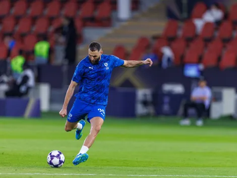 Benzema é submetido a tratamento antes da final Al-Hilal x Al-Kholood