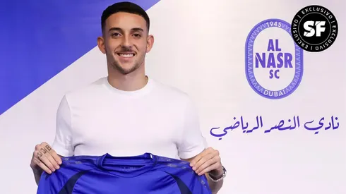 Felipe Motta, brasileiro do Al-Nasr. (Foto: Divulgação/Al-Nasr)