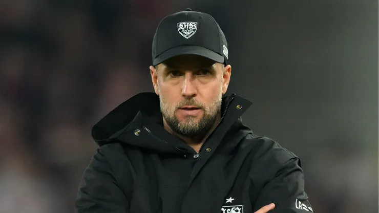 Sebastian Hoeneß, técnico do VfB Stuttgart. (Foto: Christian Kaspar-Bartke/Getty Images)