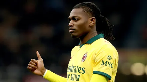 Rafael Leão, atacante do Milan. (Foto: Marco Luzzani/Getty Images)
