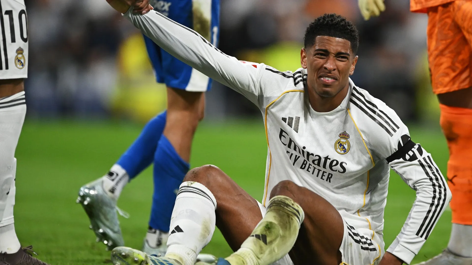 Bellingham em Real Madrid x Alavés (foto: Denis Doyle/Getty Images)