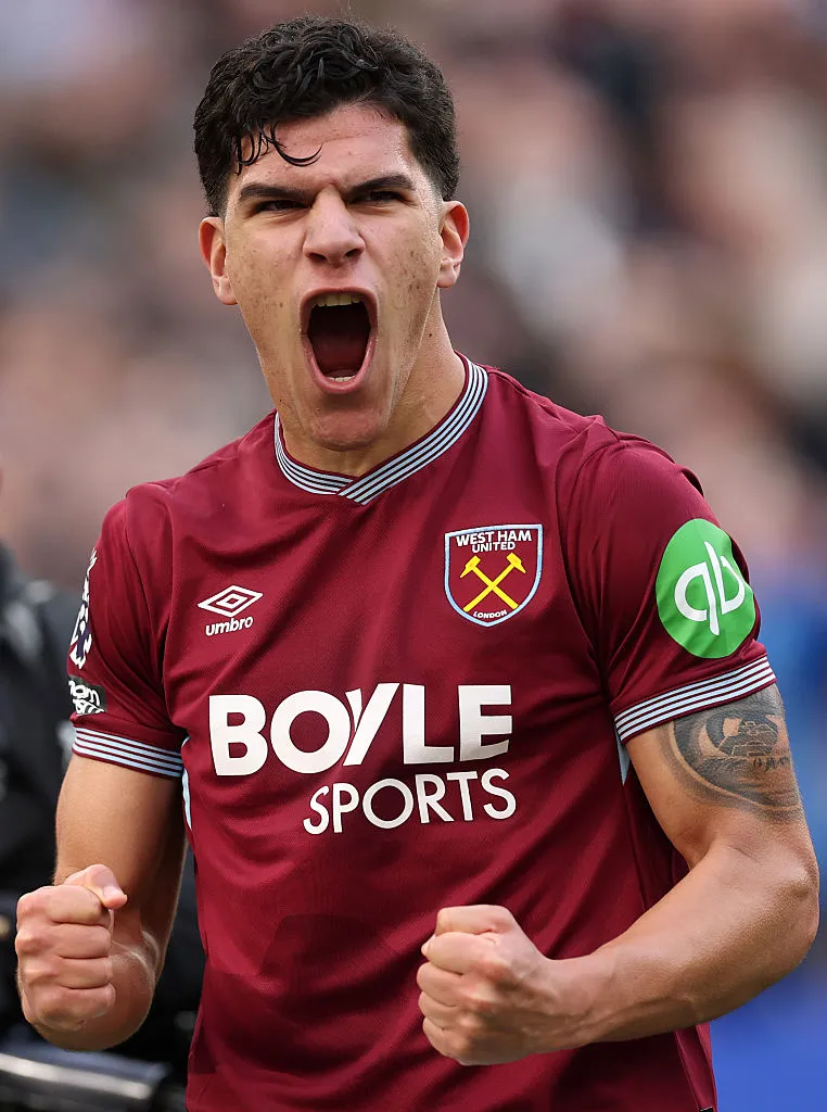 Mateus Fernandes é alvo do Manchester Unitede e PSG (Foto: Julian Finney/Getty Images)