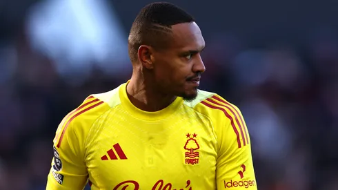 John em campo pelo Nottingham Forest. Foto: Mark Thompson/Getty Images