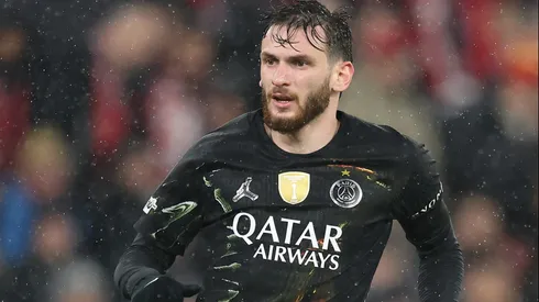 Khvicha Kvaratskhelia, craque do PSG. (Photo by Michael Steele/Getty Images)