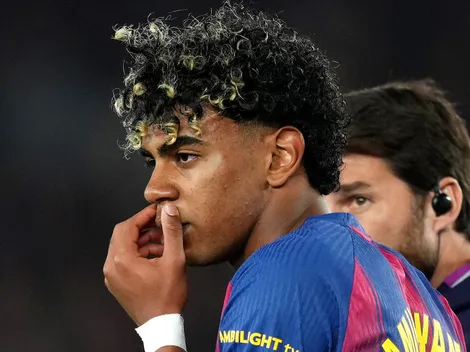 Yamal deixa partida lesionado e deve ficar de fora do restante da temporada