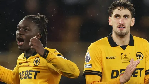 Santiago Bueno e Mateus Mané. (Photo by Michael Regan/Getty Images)