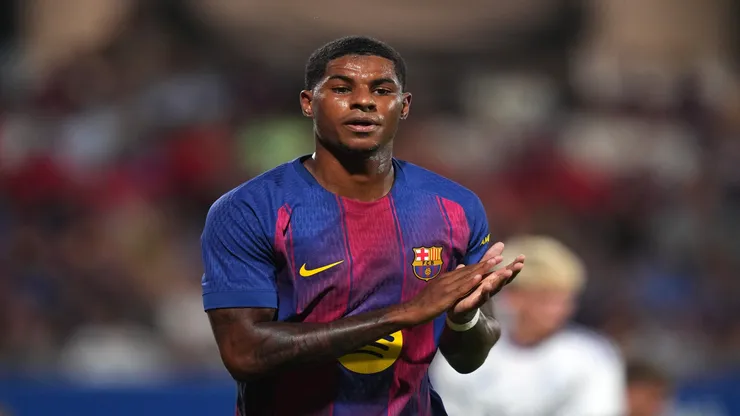 Marcus Rashford, do Barcelona - Alex Caparros/Getty Images