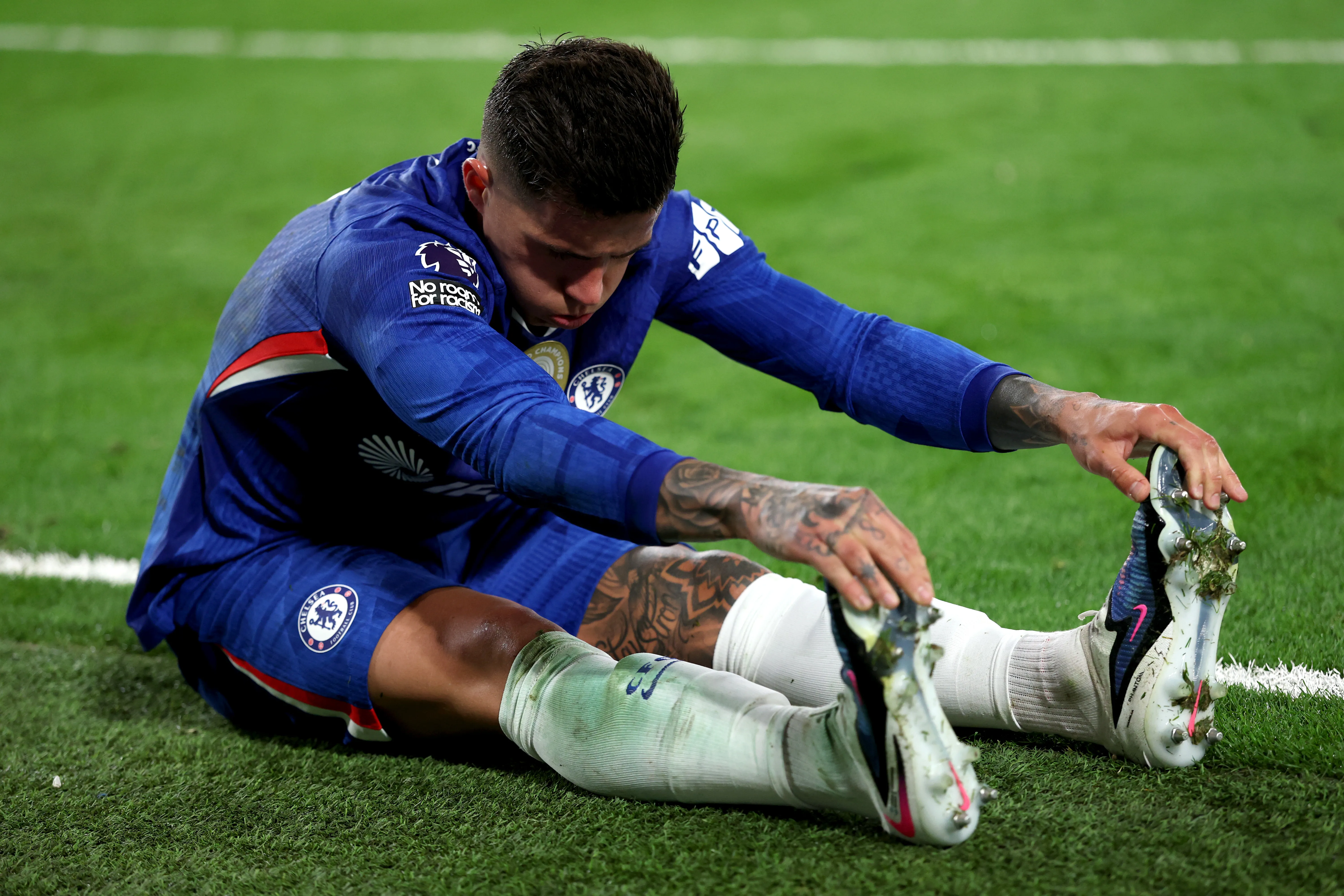 E. Fernández em jogo do Chelsea. Foto: Justin Setterfield/Getty Images