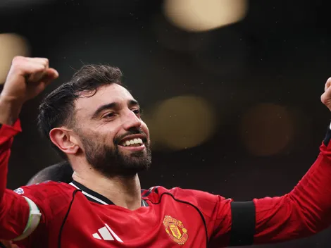 Bruno Fernandes, do Manchester United, perto de recorde na Premier