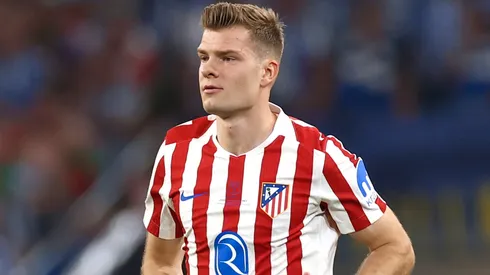 Sorloth em campo pelo Atlético de Madrid. Foto: Fran Santiago/Getty Images