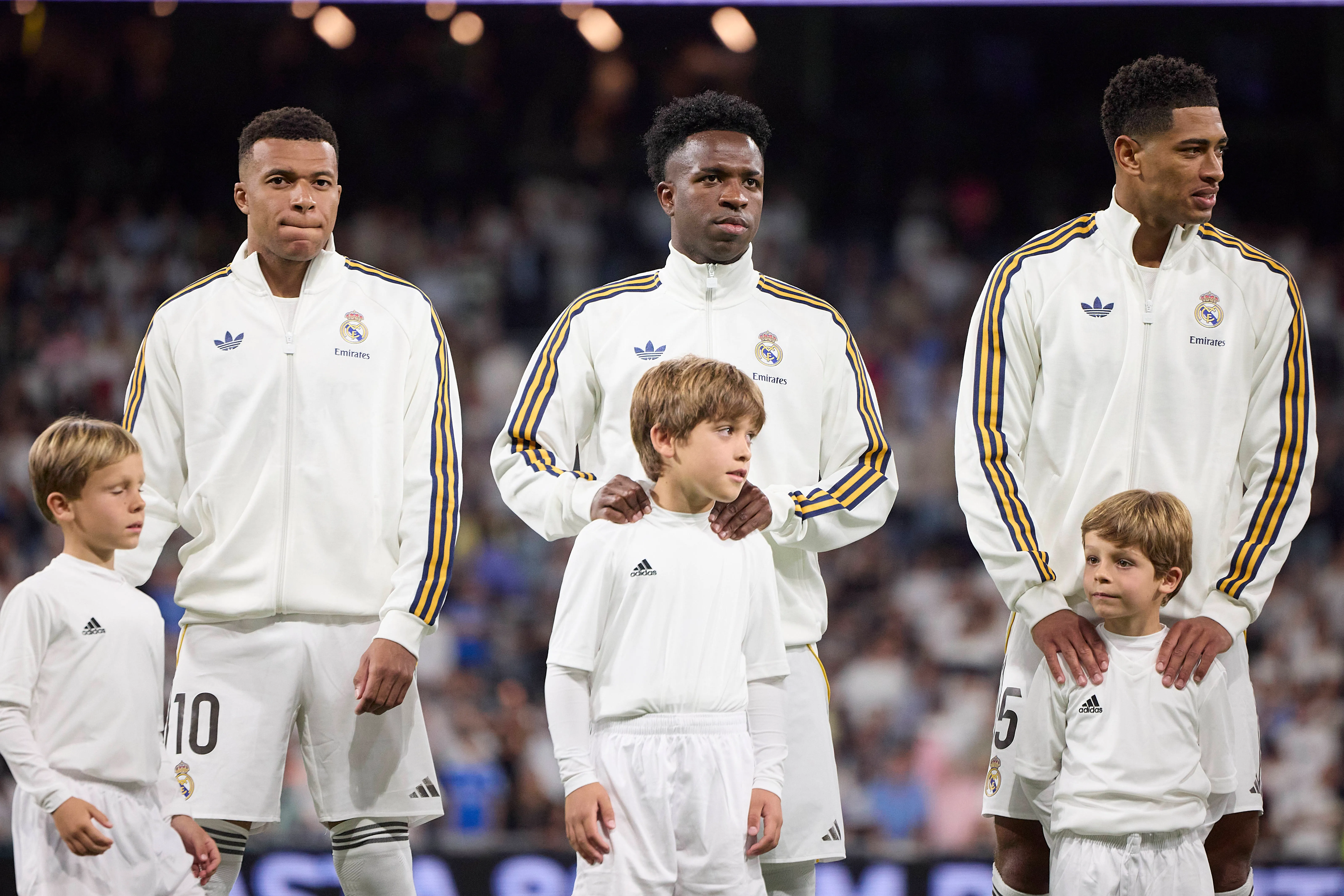 Vinicius Júnior, Mbappé, Bellingham e outros jogadores são inegociáveis. Foto: IMAGO /&nbsp;DeFodi Images