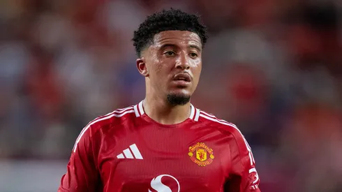 Jadon Sancho, do Manchester United. (Foto: Jacob Kupferman/Getty Images)