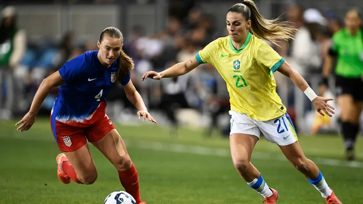 Brasil volta a enfrentar os EUA após mais de um ano - Foto: Eakin Howard/Getty Images