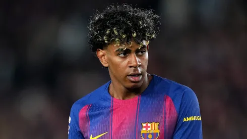 Lamine Yamal está fora da temporada pelo Barcelona. Foto: Alex Caparros/Getty Images