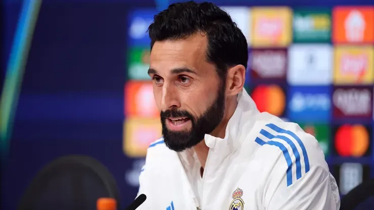 Álvaro Arbeloa, técnico do Real Madrid (Alex Grimm/Getty Images)