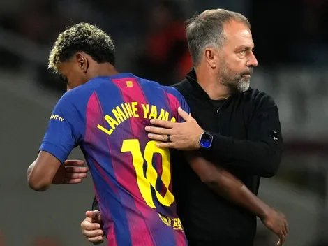 Flick manda recado a Yamale avalia substituto no Barcelona