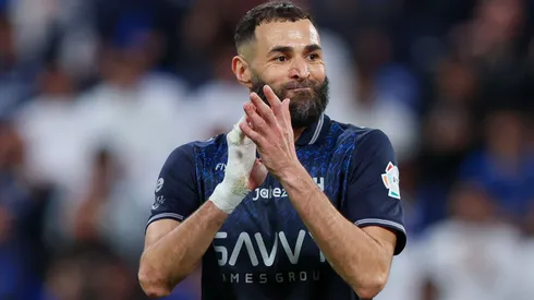 Benzema compara funcionamento coletivo de PSG e Real Madrid. Foto: Yasser Bakhsh/Getty Images