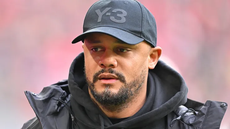Kompany antes de uma partida do Bayern. Foto: Sebastian Widmann/Getty Images