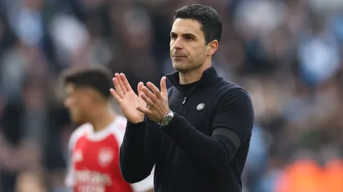 Arteta, técnico do Arsenal. Foto: Carl Recine/Getty Images