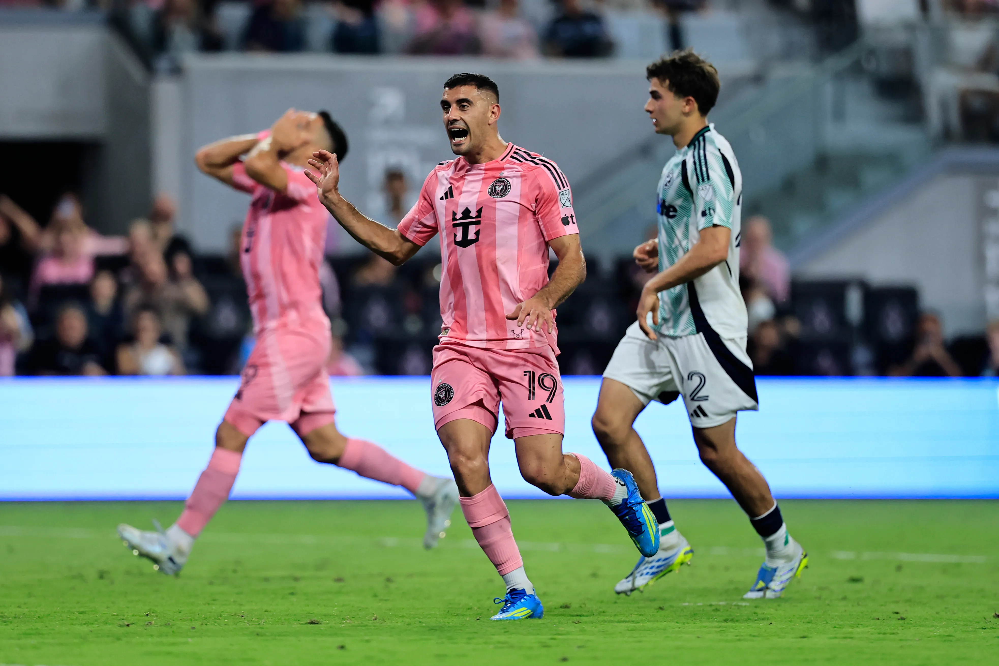 Germán Berterame salvou o Inter Miami de uma derrota. (Foto: Carmen Mandato/Getty Images)