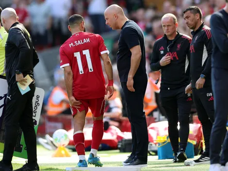 Salah se lesiona e pode não jogar mais pelo Liverpool