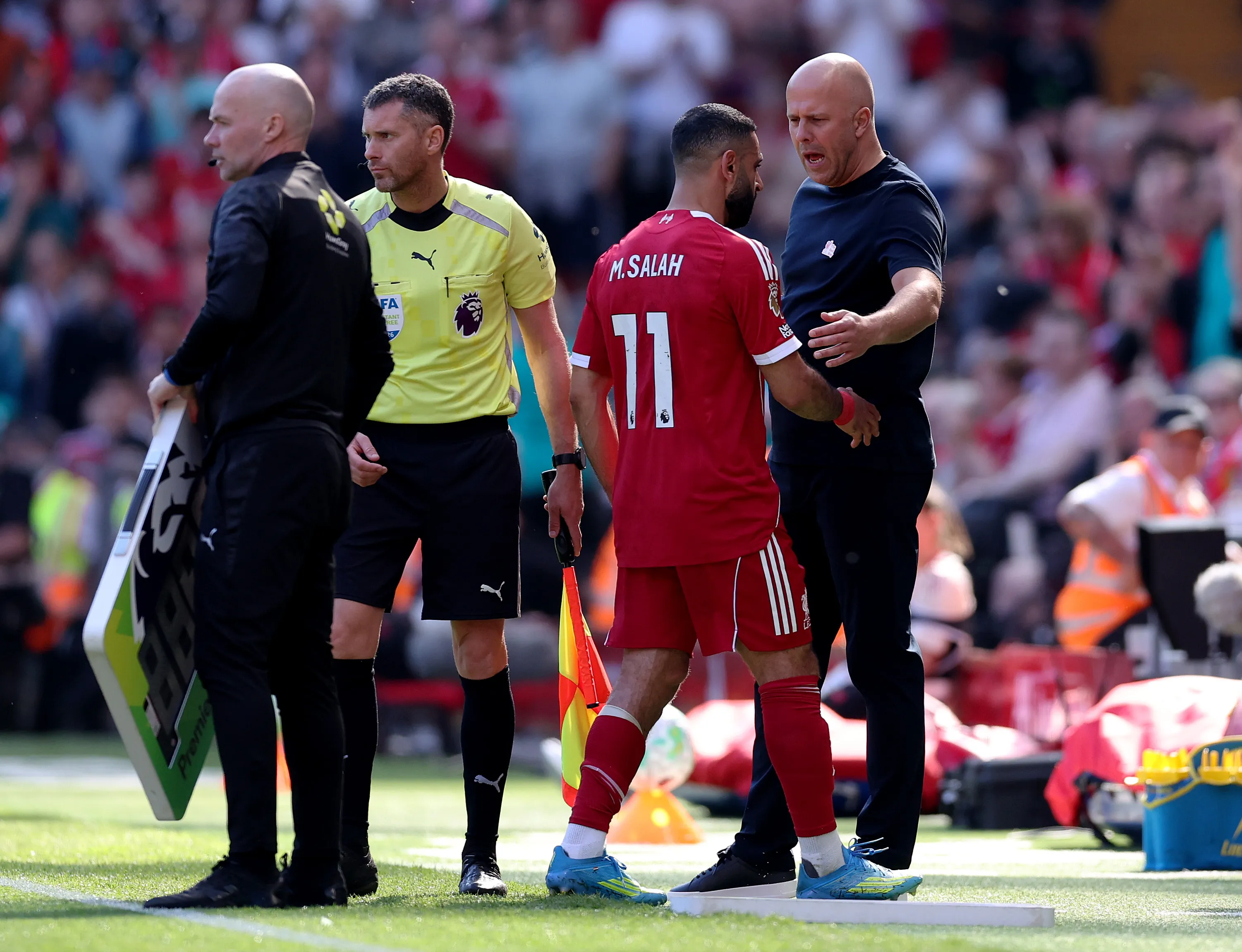 Salah está de saída do Liverpool. Foto: Alex Livesey/Getty Images