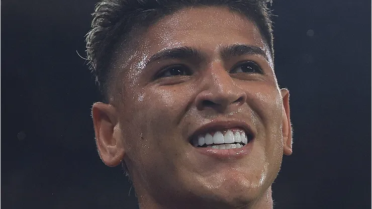 Jorge Carrascal durante partida do Flamengo pelo Brasileirão. (Photo by Wagner Meier/Getty Images)
