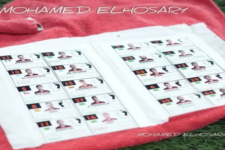 Cola de Safanov contra o Flamengo ficou famosa após a disputa de pênaltis – Foto/Reprodução Instagram Mohamed Elhosary