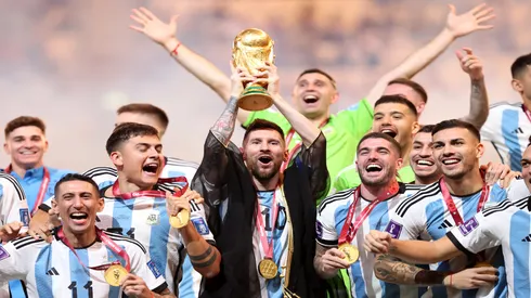 Argentina é a última campeã do mundo – Julian Finney/Getty Images