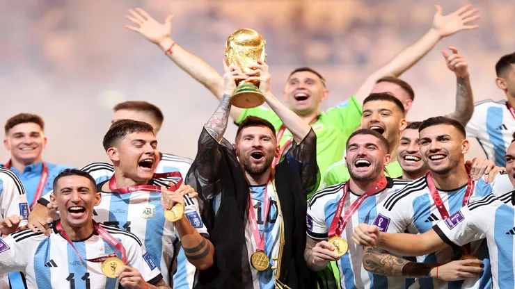 Argentina é a última campeã do mundo - Julian Finney/Getty Images