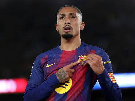 Raphinha se recupera de lesão e pode ser titular contra o Real Madrid