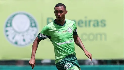 Michel, zagueiro do Palmeiras (Cesar Greco/Palmeiras/by Canon)