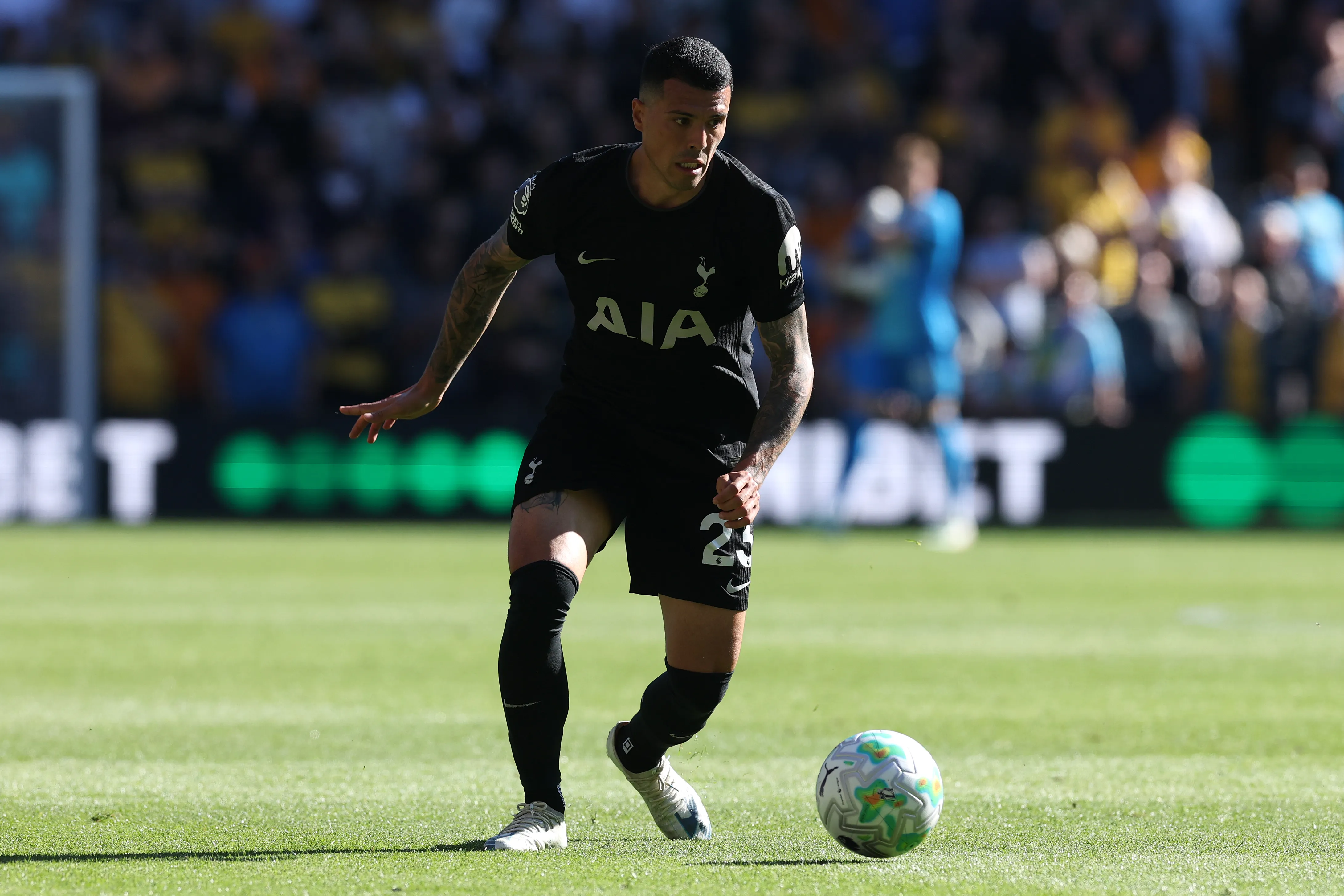 Pedro Porro, alvo do Barcelona. (Photo by Michael Steele/Getty Images)