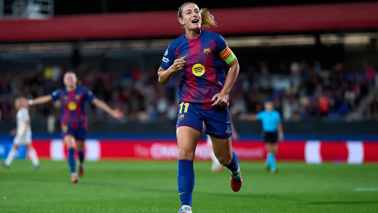Alexia Putellas projeta semifinal e reforça meta do Barcelona na Champions Feminina - Foto: Alex Caparros/Getty Images