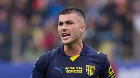 Corinthians mira Gabriel Strefezza, cedido ao Parma pelo Olympiacos. (Photo by Emmanuele Ciancaglini/Getty Images)