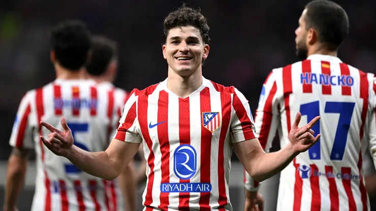Julián Alvarez, do Atlético de Madrid (Denis Doyle/Getty Images)