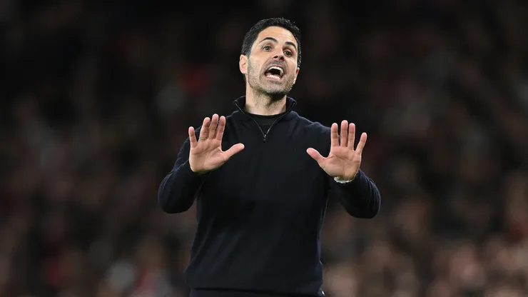 Técnico do Arsenal Mikel Arteta. (Foto: Mike Hewitt/Getty Images)