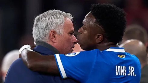 Mourinho e Vini Jr (Angel Martinez/Getty Images)