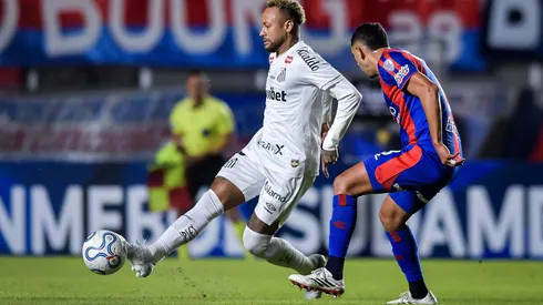 Neymar, do Santos (Marcelo Endelli/Getty Images)
