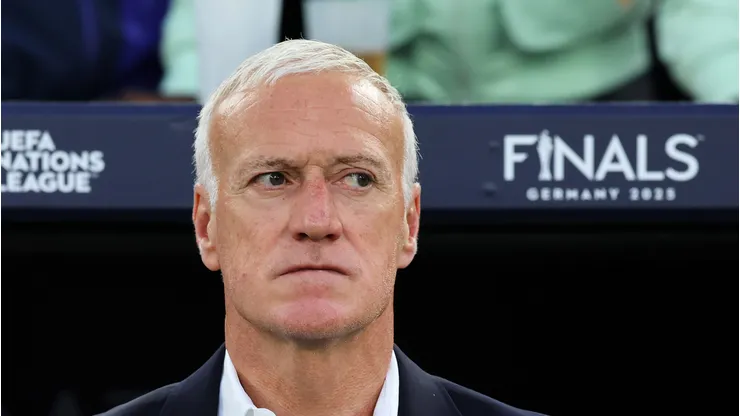 Deschamps antes de uma partida com a França (Foto: Alex Grimm/Getty Images)