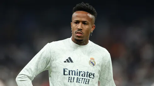 Éder Militão pelo Real Madrid. (Foto: Florencia Tan Jun/Getty Images)