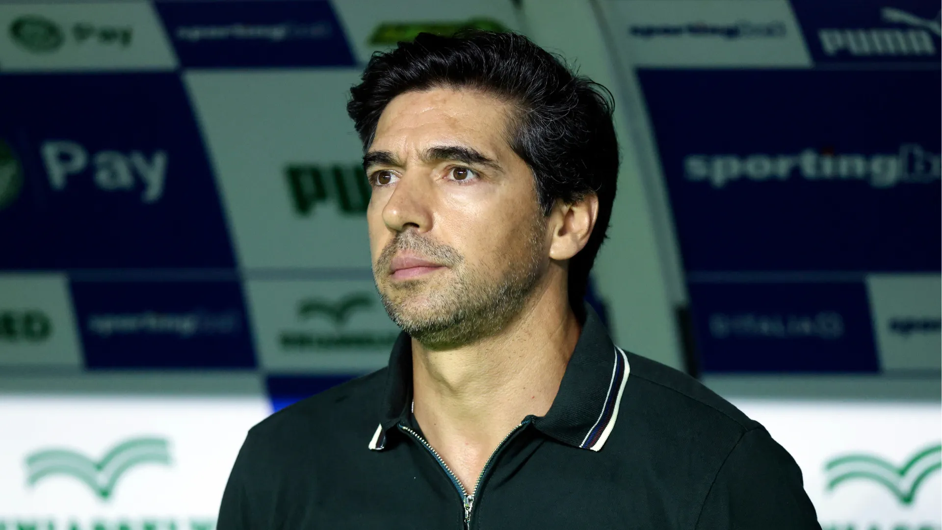Abel Ferreira em jogo do Palmeiras