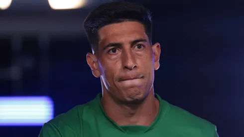 Confusão generalizada entre jogadores de Zaragoza e Huesca após agressão de Andrada. Foto: IMAGO