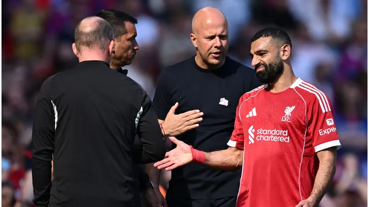 Mohamed Salah durante partida do Liverpool pela Premier League. Foto: Gareth Copley/Getty Images