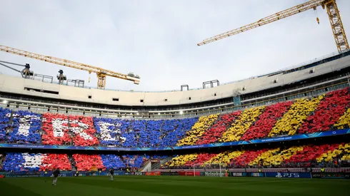 Torcida do Barcelona promete fazer grande festa na Champions Feminina – Foto: David Ramos/Getty Images