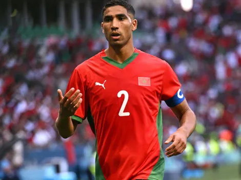 Hakimi pode perder Brasil x Marrocos na Copa do Mundo